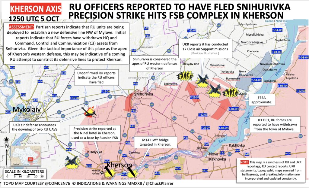 The NorthEast Kherson Offensive – TTG